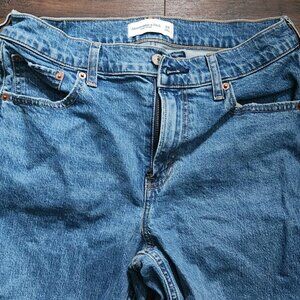 Abercrombie & Fitch 90's Straight High Rise Jeans